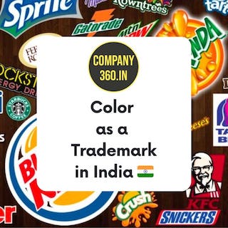 Color as a trademark in India